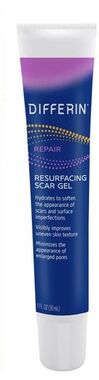 NEW Differin Resurfacing Scar Gel Hydrates Softens Appearance Scars Imperfection